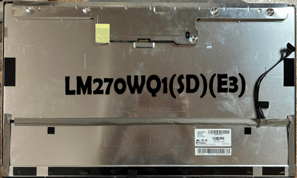 LM270WQ1 (SD)(E3) 27" Glossy LCD for iMac A1312 — EMC 2429 LM270WQ1 (SD)(E3) 27-inch glossy LCD panel for Apple iMac A1312 (EMC 2429)