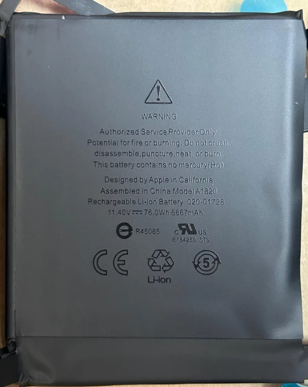 Genuine Battery A1820 for Macbook Pro Retina Genuine Battery A1820 for Macbook Pro Retina