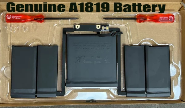 Original Apple A1819 54.5Wh battery for MacBook Pro 13 A1708 no Touch Bar retail box