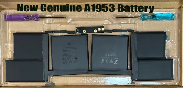 Genuine Apple A1953 Battery 11.4V 83.6Wh MacBook Pro 15 A1990 Original Apple A1953 83.6Wh battery for MacBook Pro 15 Touch Bar A1990 2018 2019 retail box