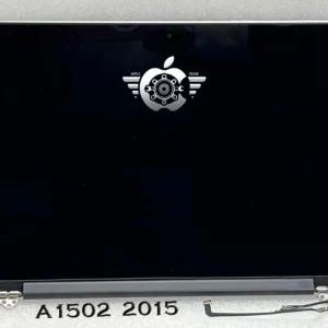 Genuine LCD Display Assembly — MacBook Pro 13″ A1502 (2013–2015) Genuine Apple LCD full assembly for MacBook Pro 13-inch A1502 2013–2015, 2560×1600 IPS, Silver
