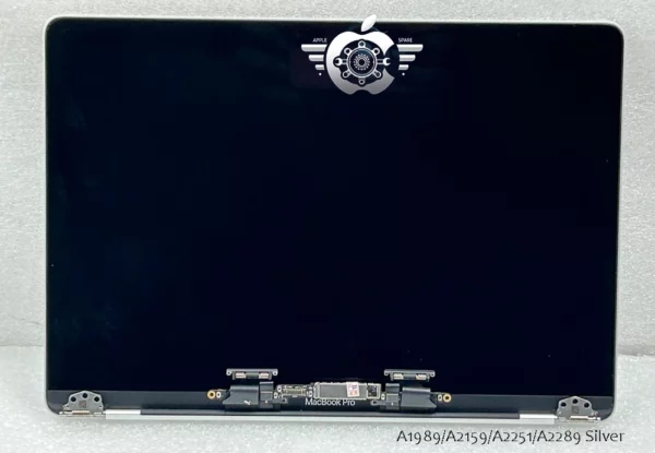 Original Apple Silver LCD display assembly for MacBook Pro 13-inch A1989 A2159 A2251 A2289, 2560×1600 Retina P3 True Tone