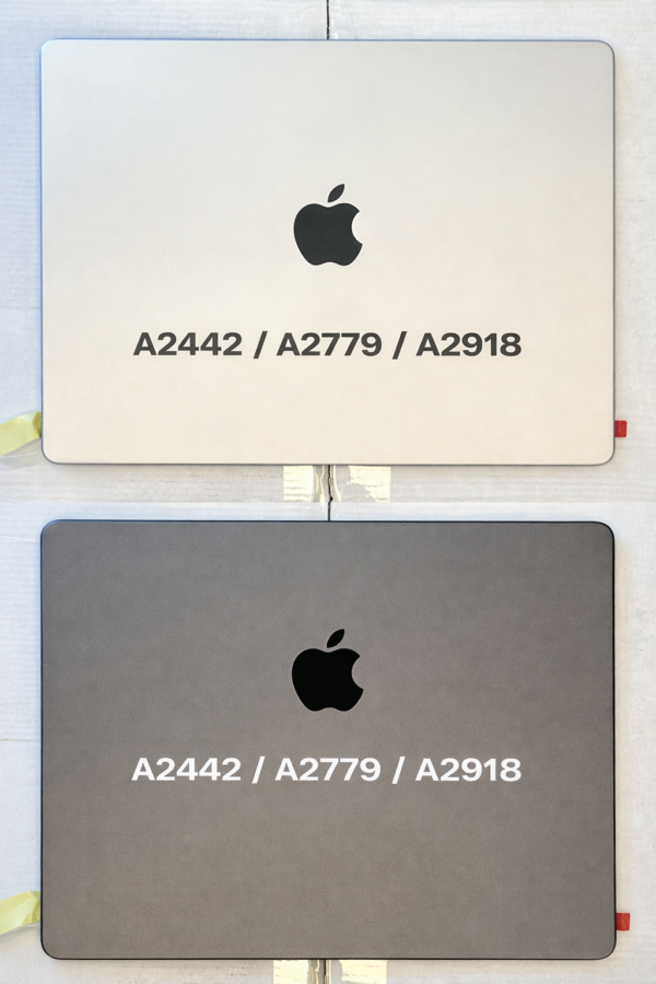 LCD Full Display Assembly for Apple MacBook Pro 16″ (A2442 / A2779 / A2918) – Silver & Space Gray | Free Shipping